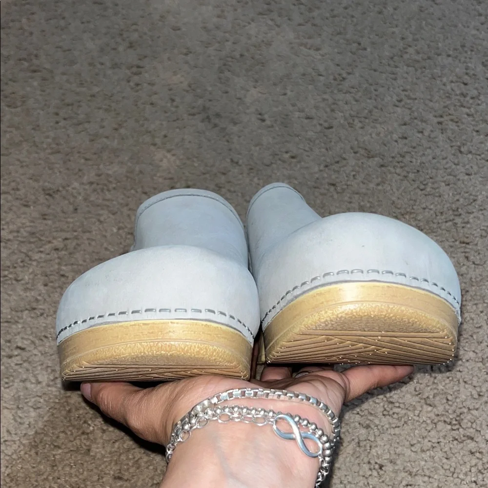 Madewell x Dansko Brenna Suede Clogs Grey 40 / 10 - 10.5 - Picture 7 of 11